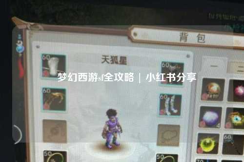 🌟梦幻西游sf全攻略 | 小红书分享😎